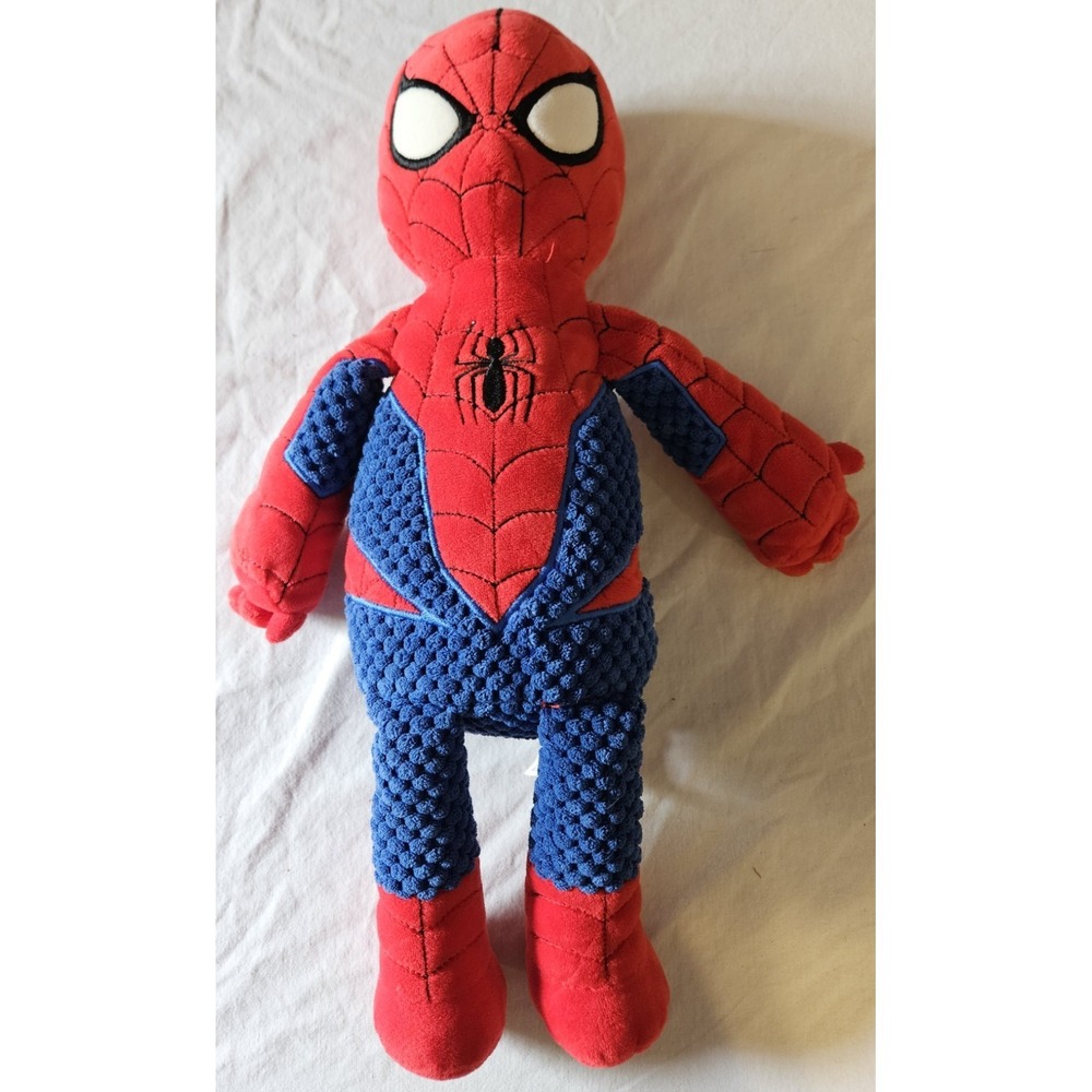 Spider-Man Sensory Plush Toy Red Blue Marvel Superhero Stuffed‎ Doll Soft Plush